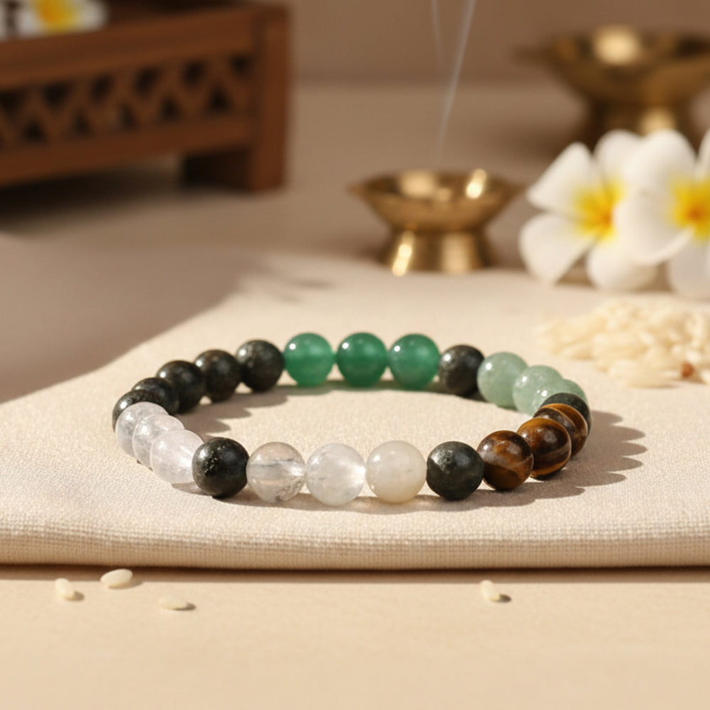 Dhan Yog™ Bracelet: Lab Certified, Customised & Energized Bracelet for Man & Women