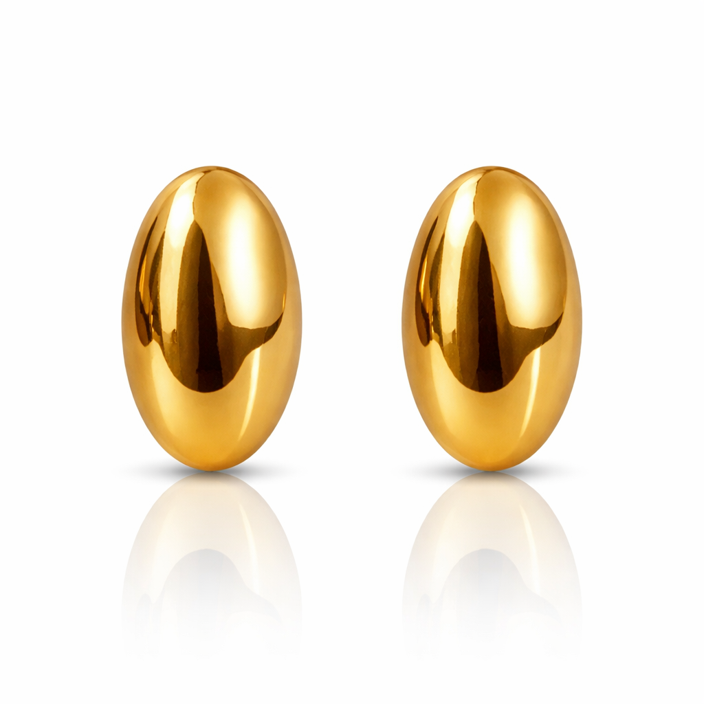 Aurelia Oval Studs