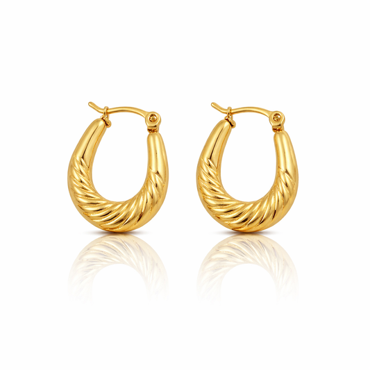 Aurelia Spiral Hoops