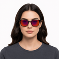 Sleepaxa Voirch Twilight Brown Sleep Glasses – 100% Blue & Green Light Blocking (380–550nm) | Sleep Optimization & Biohacking | Lab-Tested · UV400 (Amber / Red)