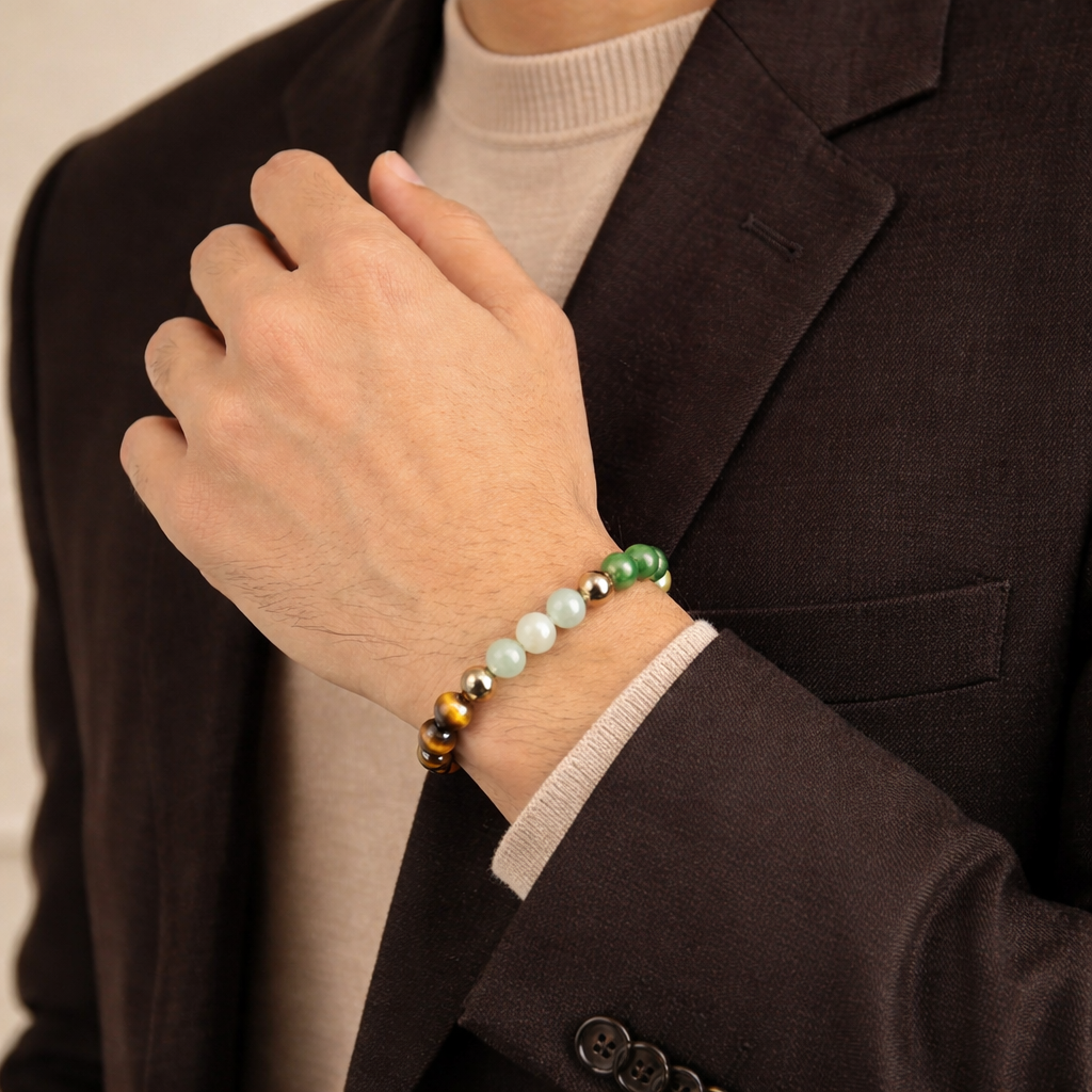 Dhan Yog™ Bracelet: Lab Certified, Customised & Energized Bracelet for Man & Women