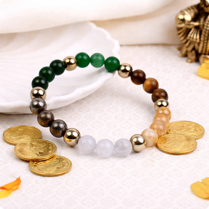 Dhan Yog™ Bracelet: Lab Certified, Customised & Energized Bracelet for Man & Women