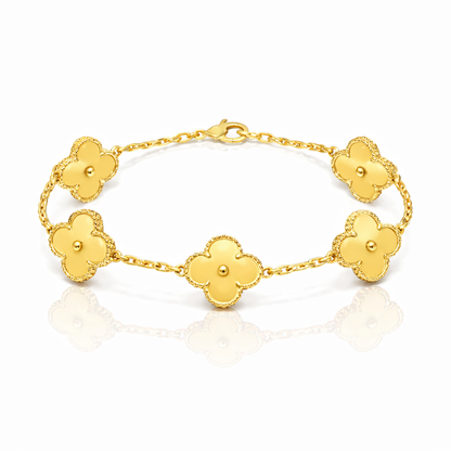 Golden Clover Bracelet