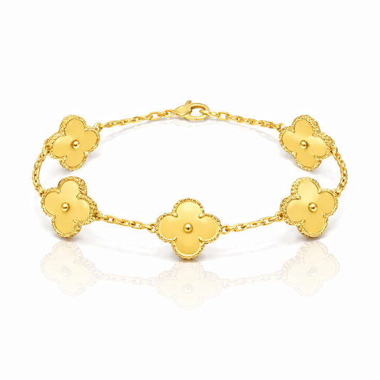 Golden Clover Bracelet