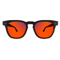 Sleepaxa Seraphic Gun Black Sleep Glasses – 100% Blue & Green Light Blocking (380–550nm) | Deep Sleep & Insomnia | Lab-Tested · UV400 (Amber / Red)