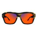 Sleepaxa Celestial Camel Tone Sleep Glasses – 100% Blue & Green Light Blocking (380–550nm) | Screen Eye Strain & Better Sleep | Lab-Tested · UV400 (Amber / Red)