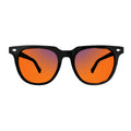 Sleepaxa Elixir Translucent Black Sleep Glasses – 100% Blue & Green Light Blocking (380–550nm) | Sleep Optimization & Biohacking | Lab-Tested · UV400 (Amber / Red)