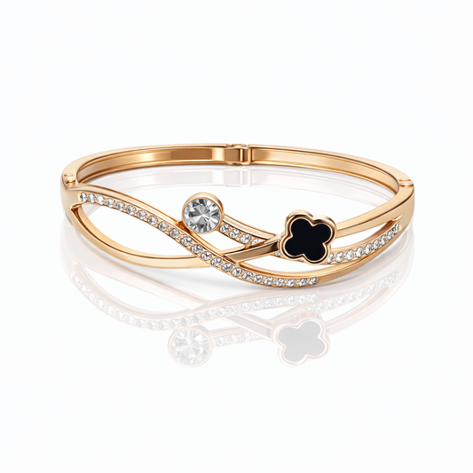 Noir Clover Luxe Bracelet