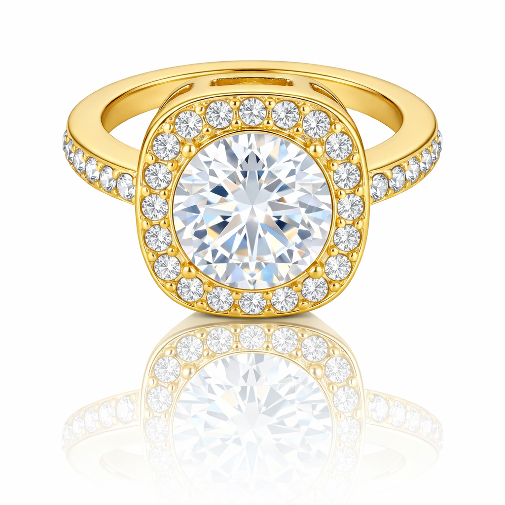 Solviera Halo Ring