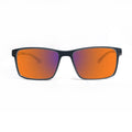 Sleepaxa Yeux Slate Jet Grey Sleep Glasses – 100% Blue & Green Light Blocking (380–550nm) | Late-Night Gaming & Work | Lab-Tested · UV400 (Amber / Red)
