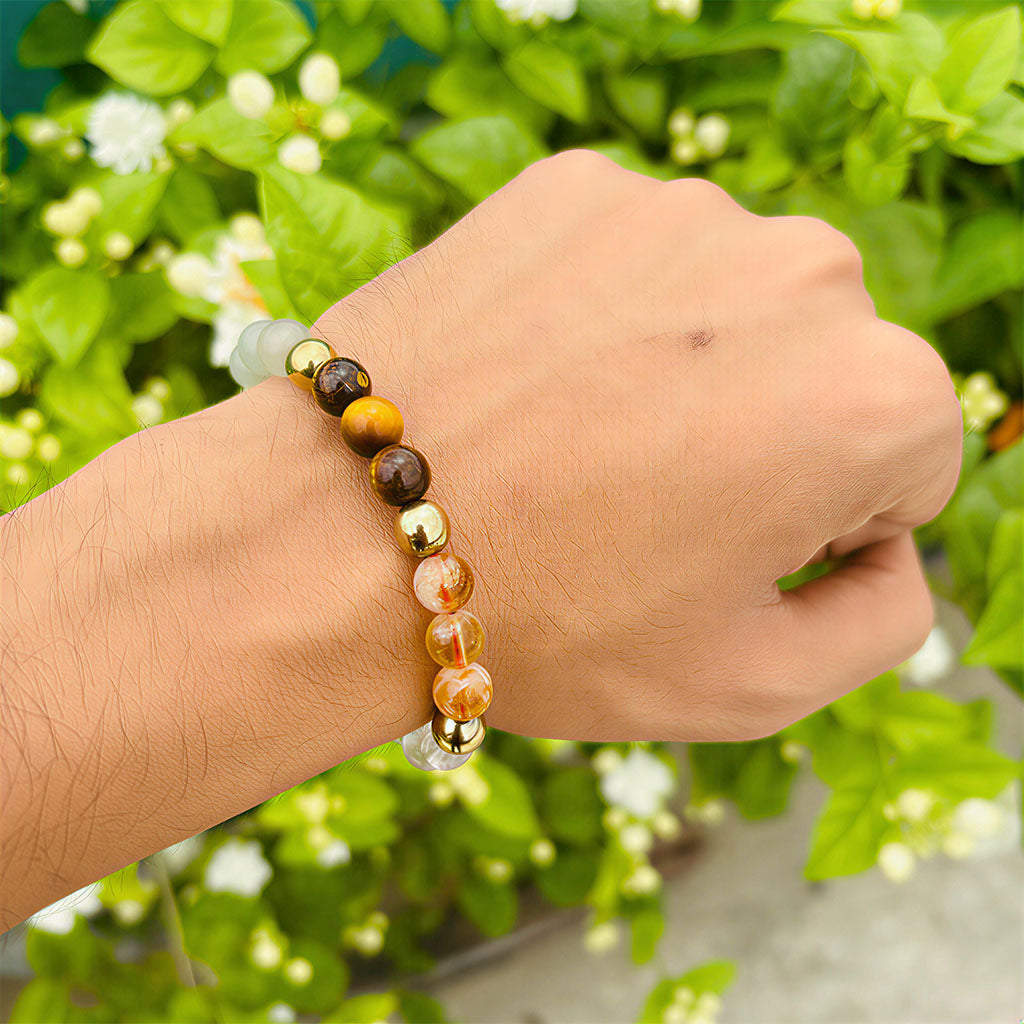 Dhan Yog™ Bracelet: Lab Certified, Customised & Energized Bracelet for Man & Women